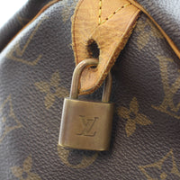 Louis Vuitton Speedy 30 Monogram Lock