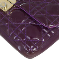 Dior Cannage New Lock Patent Pouch