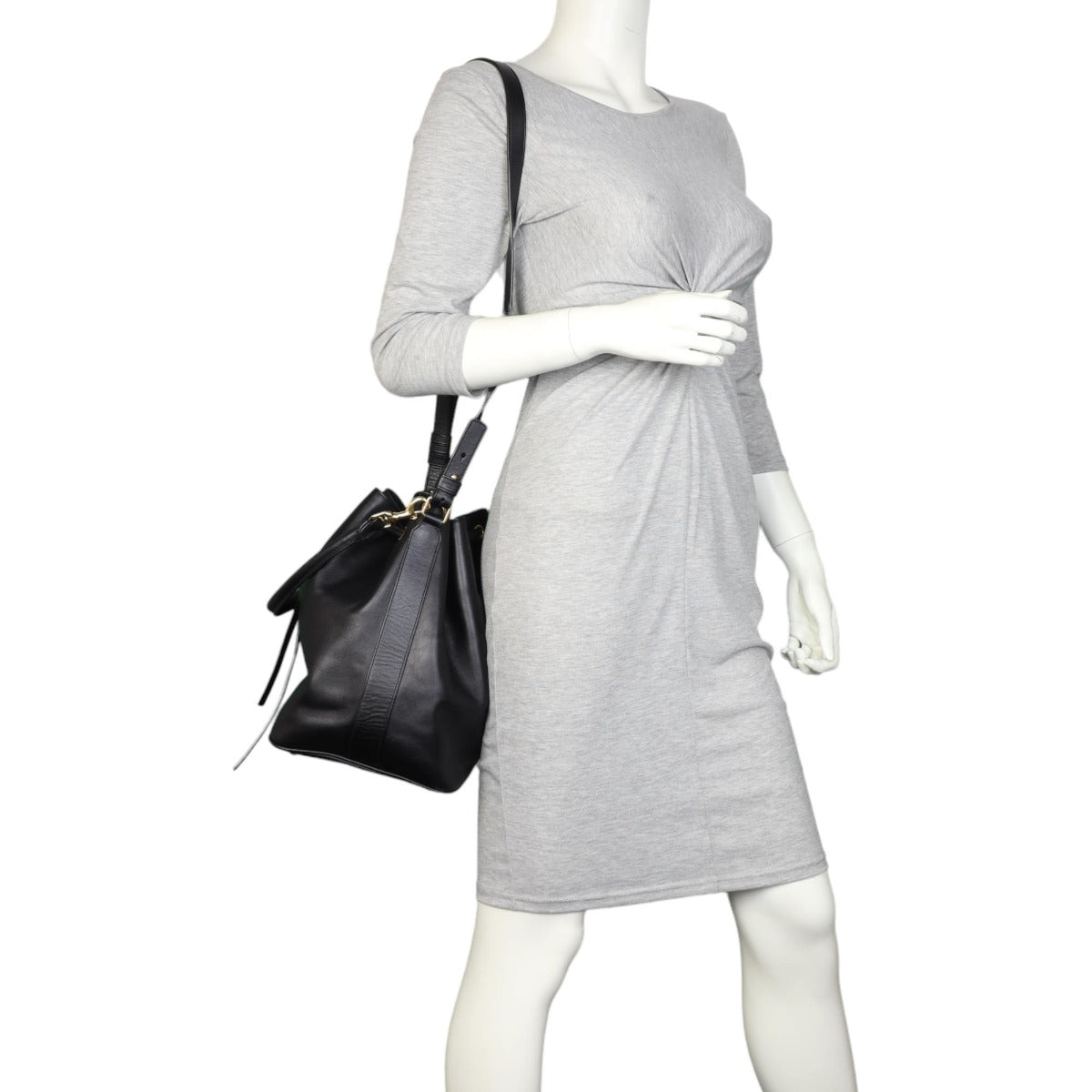 Saint Laurent Emmanuelle Bucket Bag Large