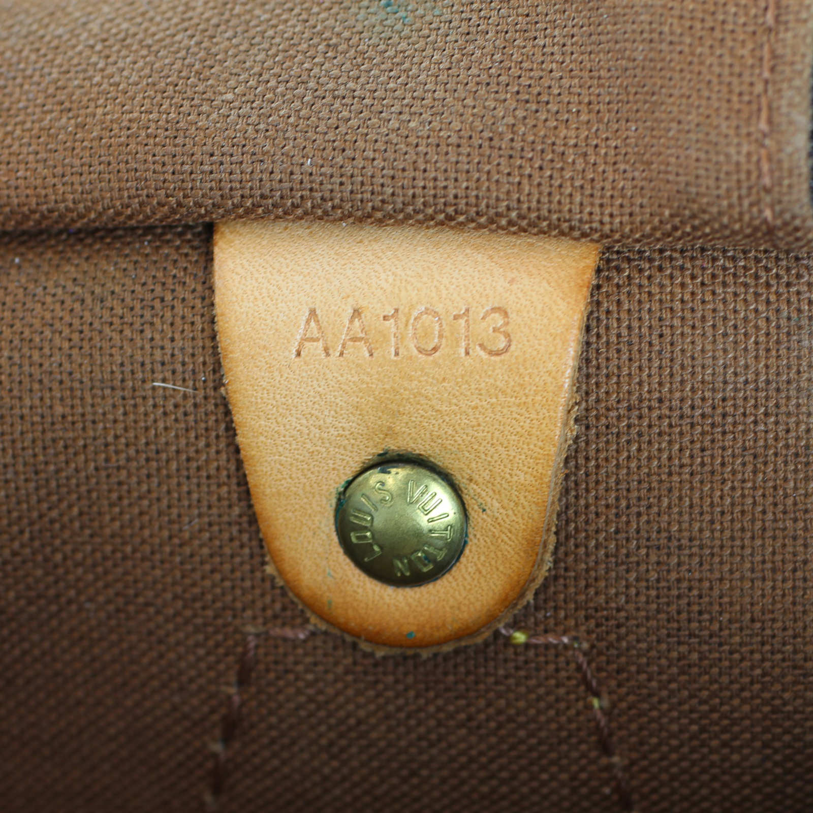 Louis Vuitton Speedy 30 Monogram Code