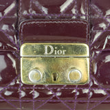 Dior Cannage New Lock Patent Pouch