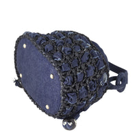 Chanel Denim Raffia Bucket Bag