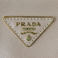 Prada Saffiano Lux Galleria Double Zip Tote Medium Hardware