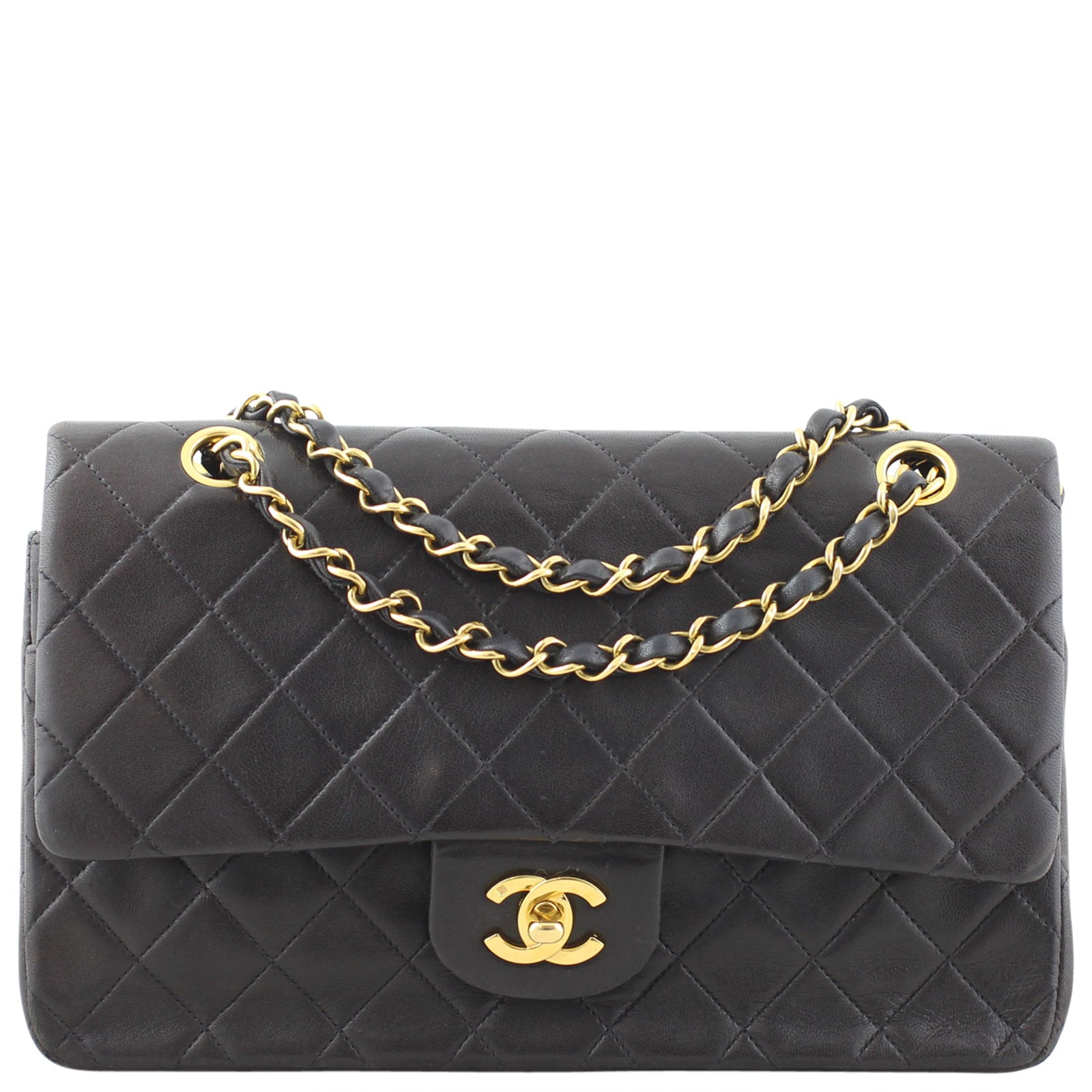 Chanel Classic Double Flap Vintage Medium Front