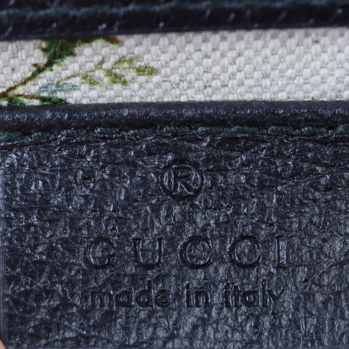 Gucci Dionysus Web Medium Leather Shoulder Bag Interior Stamp