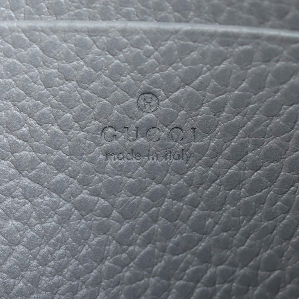 Gucci Dionysus Mini Leather Chain Wallet Interior stamp