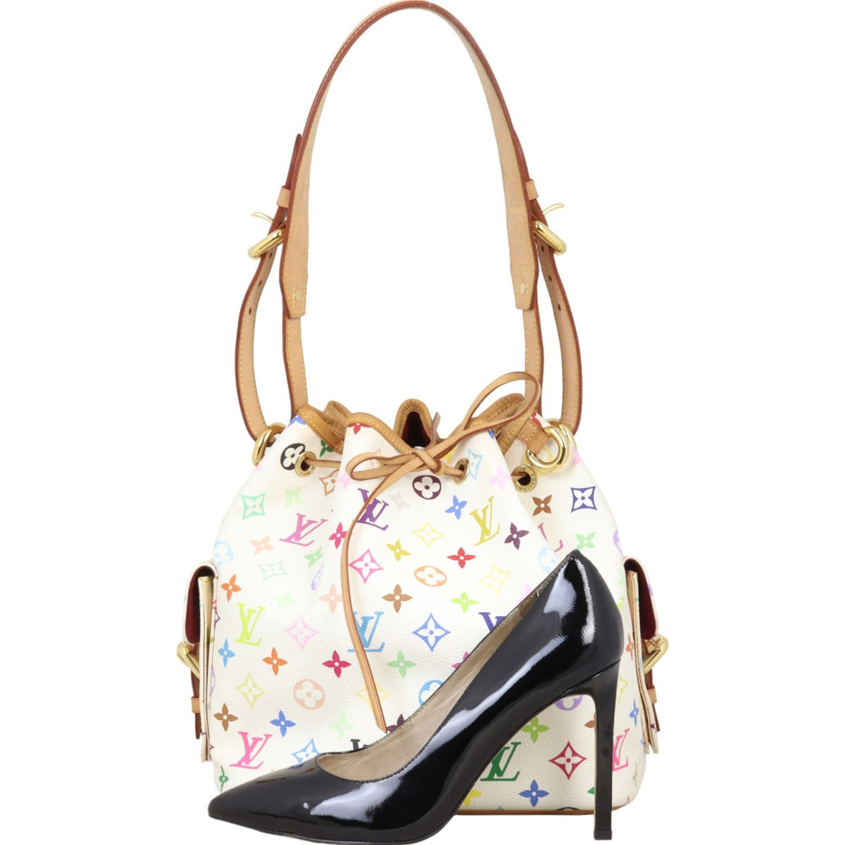 Louis Vuitton Petit Noe Monogram Multicolore