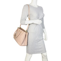 Prada Saffiano Lux Galleria Double Zip Tote Medium