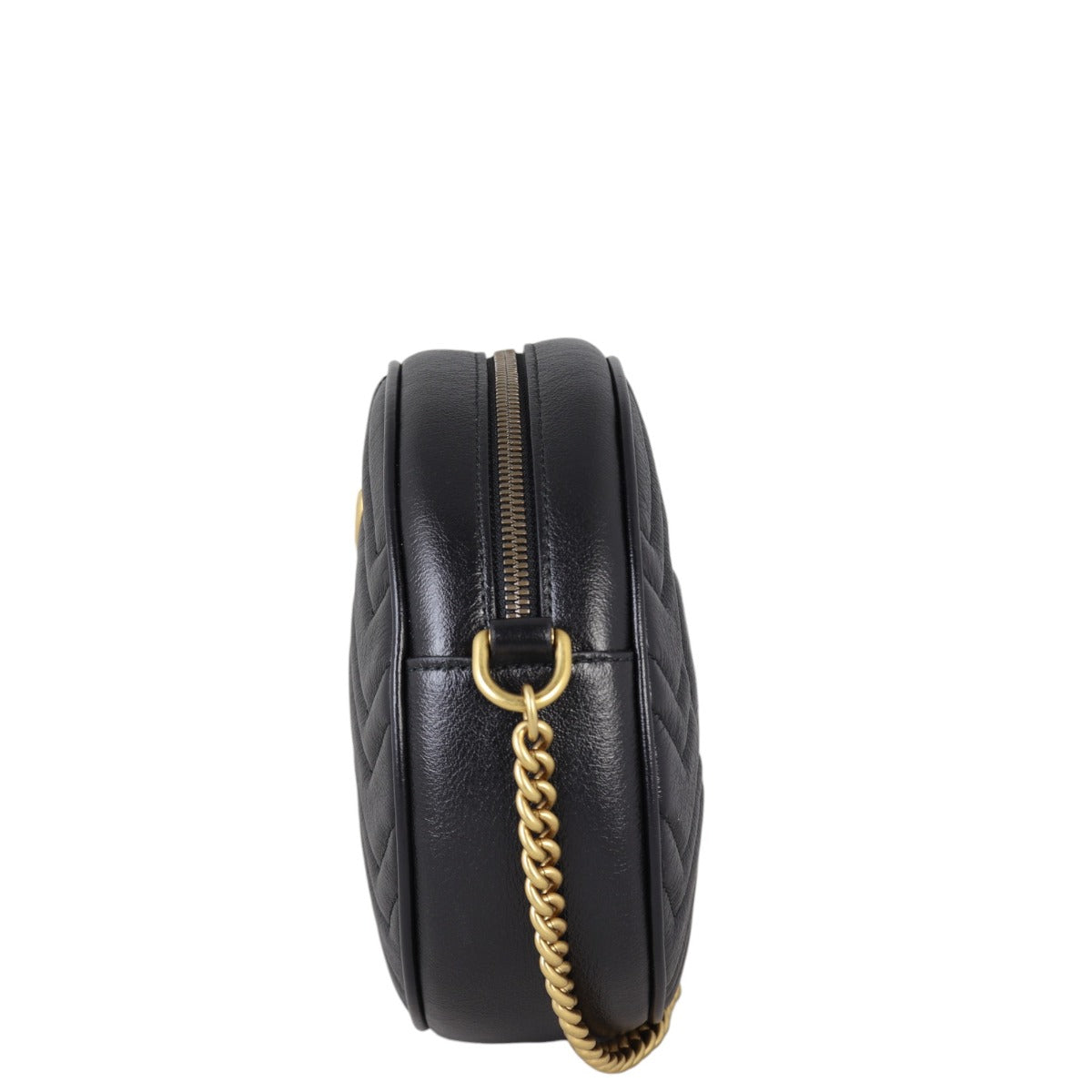 Gucci GG Marmont Round Chain Shoulder Bag