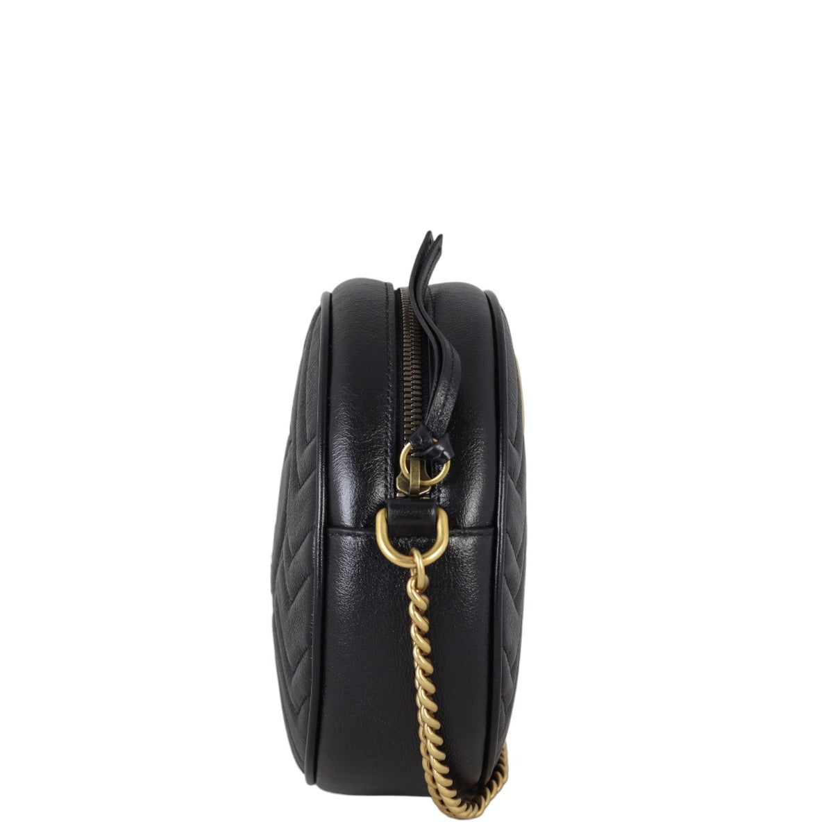 Gucci GG Marmont Round Chain Shoulder Bag