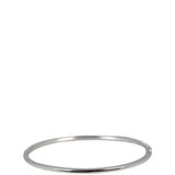 Tiffany & Co Metro 18k White Gold Diamond Hinged Bangle