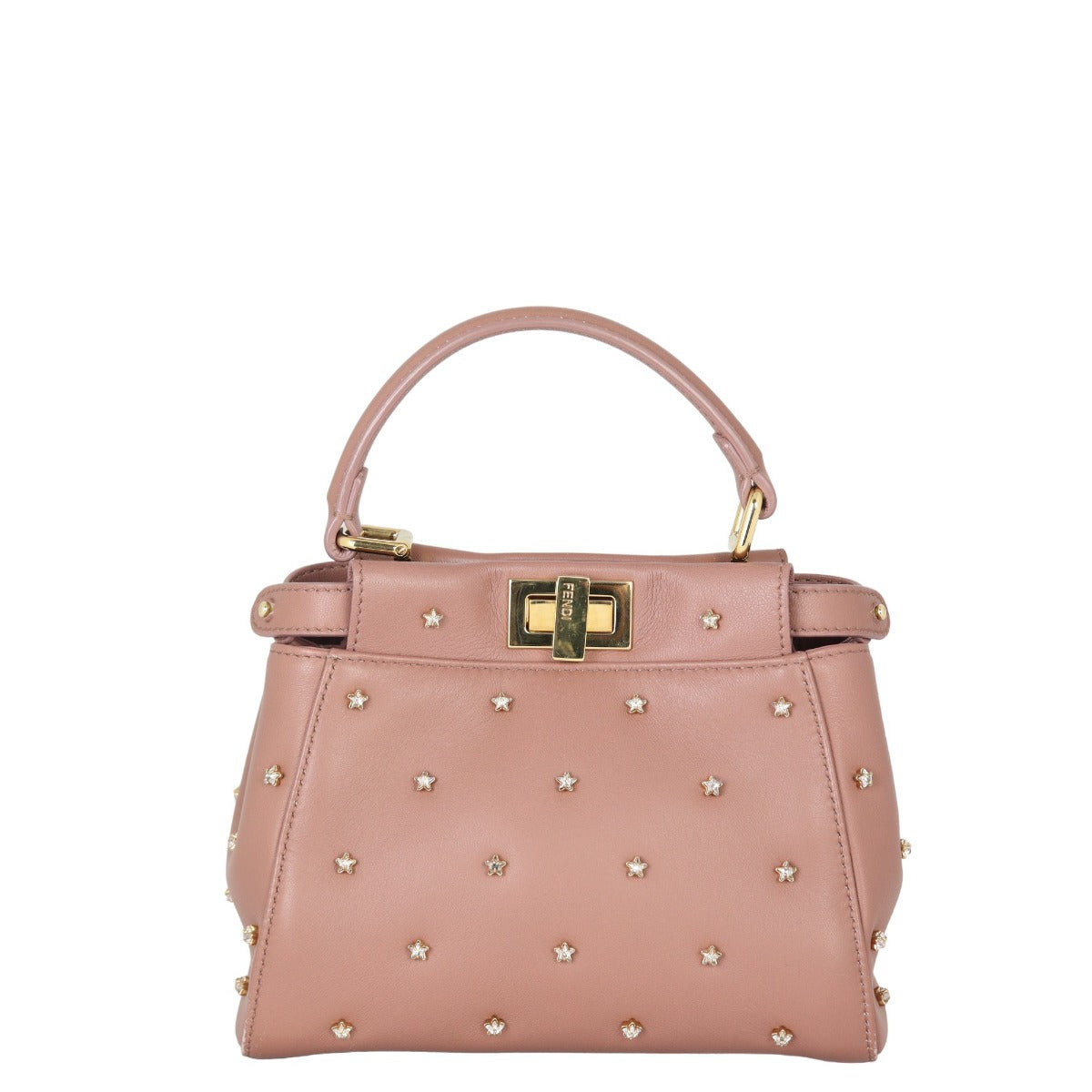Fendi Star Crystal Embellished XS Iconic Peekaboo