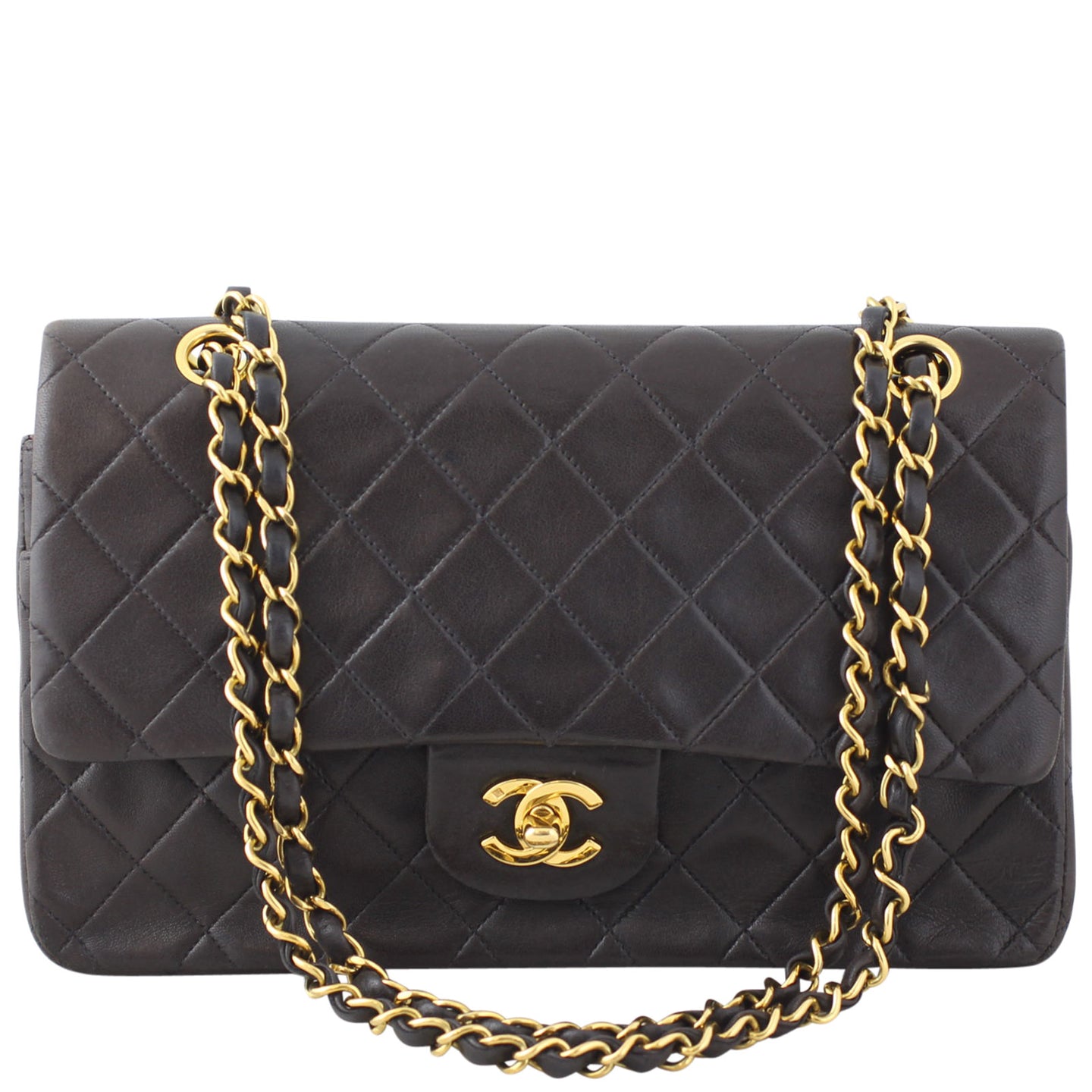 Chanel Classic Double Flap Vintage Medium Front