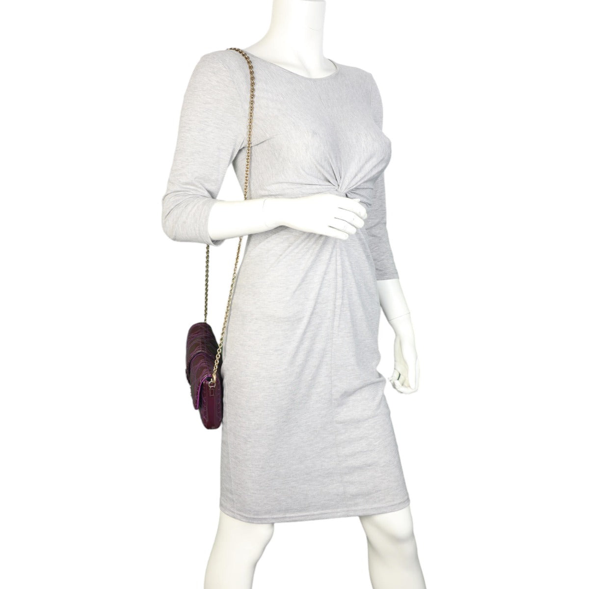 Dior Cannage New Lock Patent Pouch