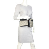 Gucci GG Supreme Double Web Belt Bag