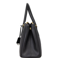 Prada Saffiano Lux Galleria Double Zip Tote Small