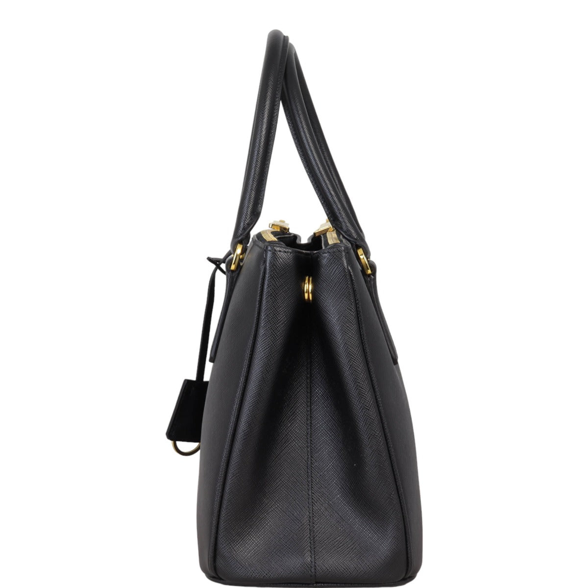 Prada Saffiano Lux Galleria Double Zip Tote Small