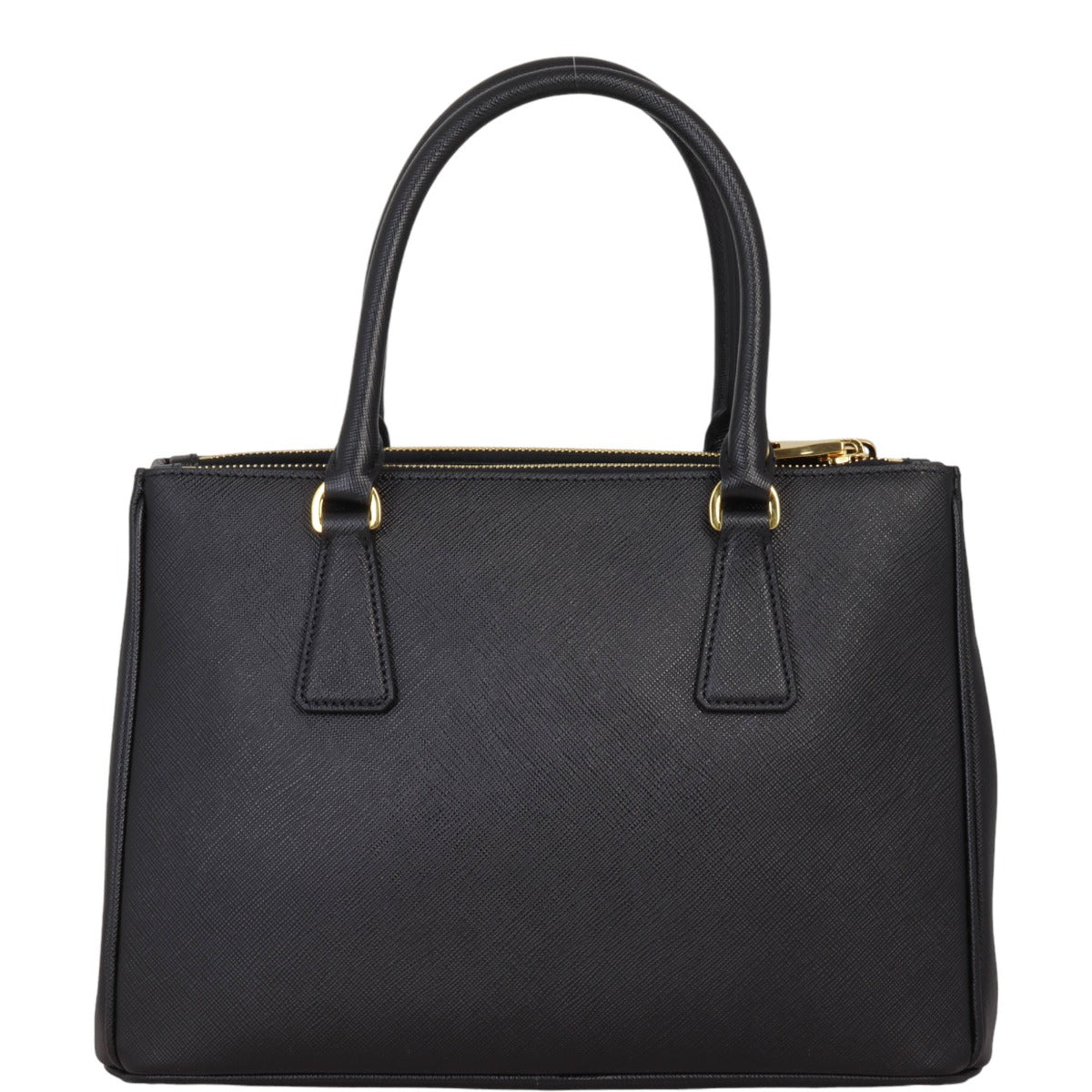 Prada Saffiano Lux Galleria Double Zip Tote Small