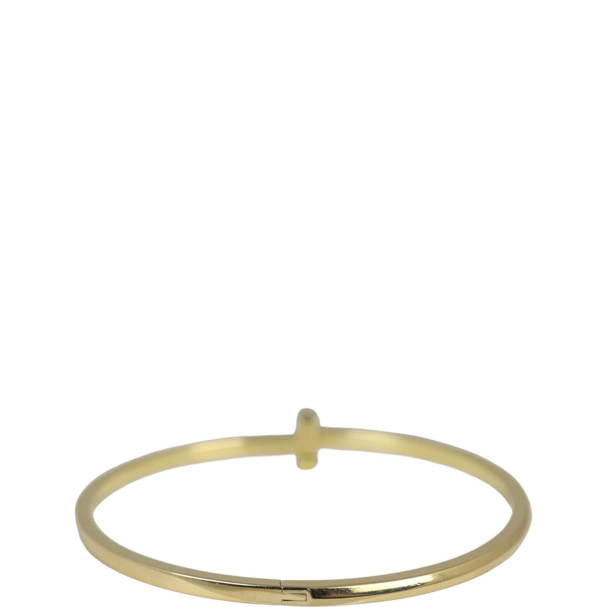 Tiffany & Co T1 Narrow Hinged 18k Yellow Gold Bracelet
