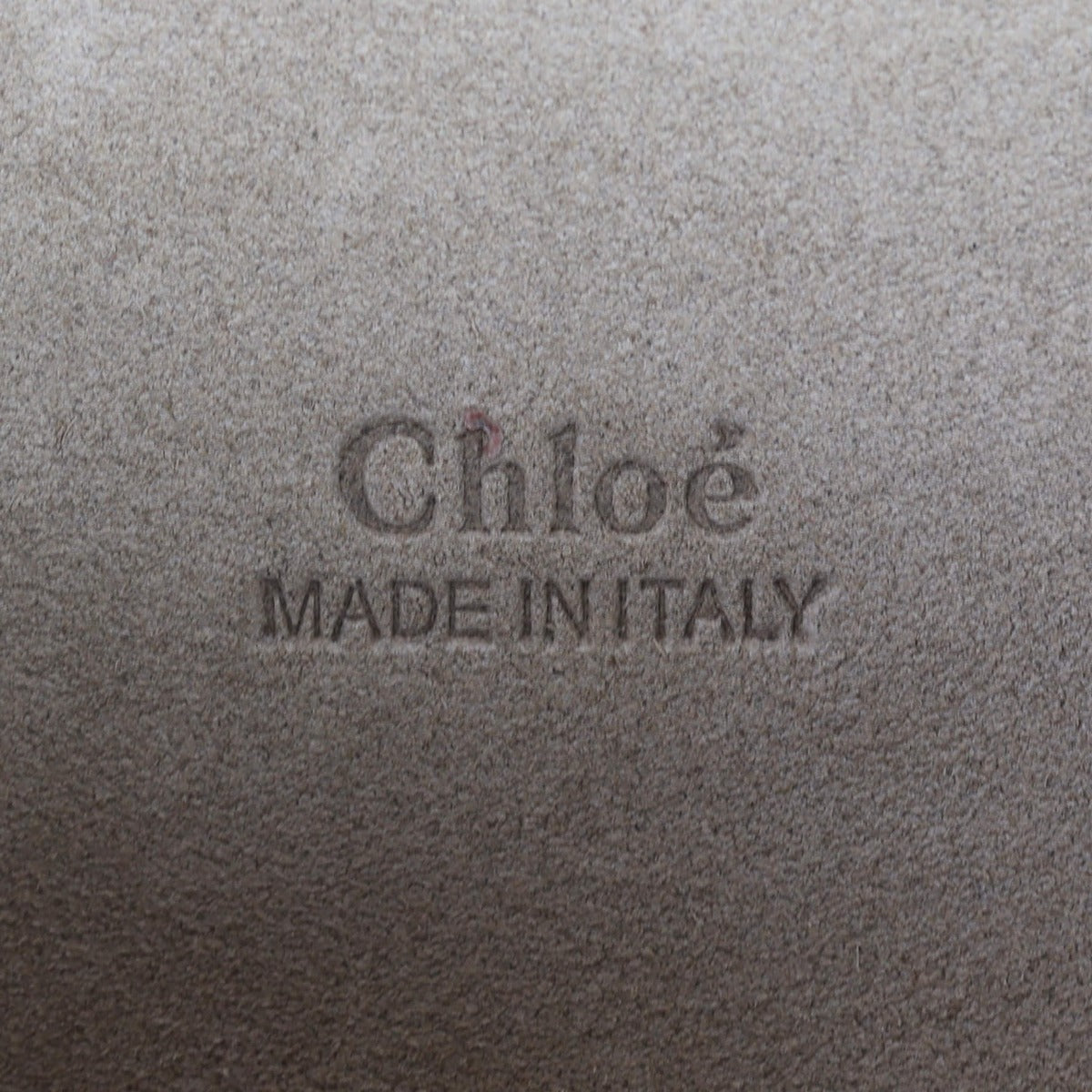 Chloe Faye Mini Chain Bag Interior Stamp