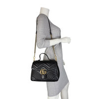 Gucci GG Marmont Top Handle Bag Small
