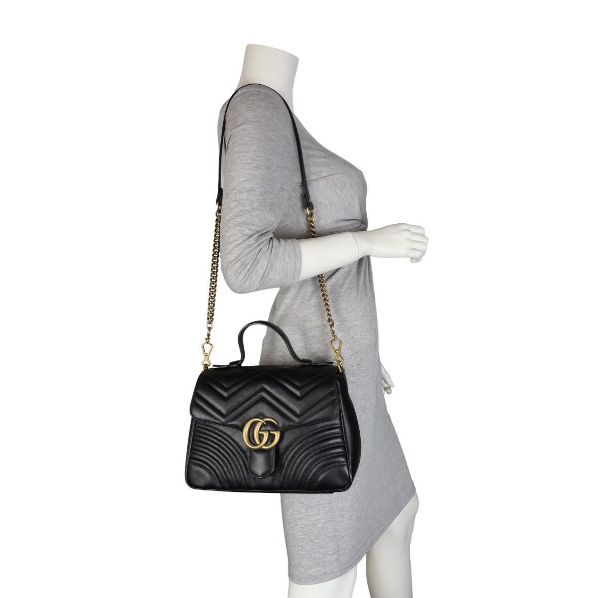 Gucci GG Marmont Top Handle Bag Small