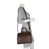 Louis Vuitton Speedy 25 Bandouliere Damier Ebene