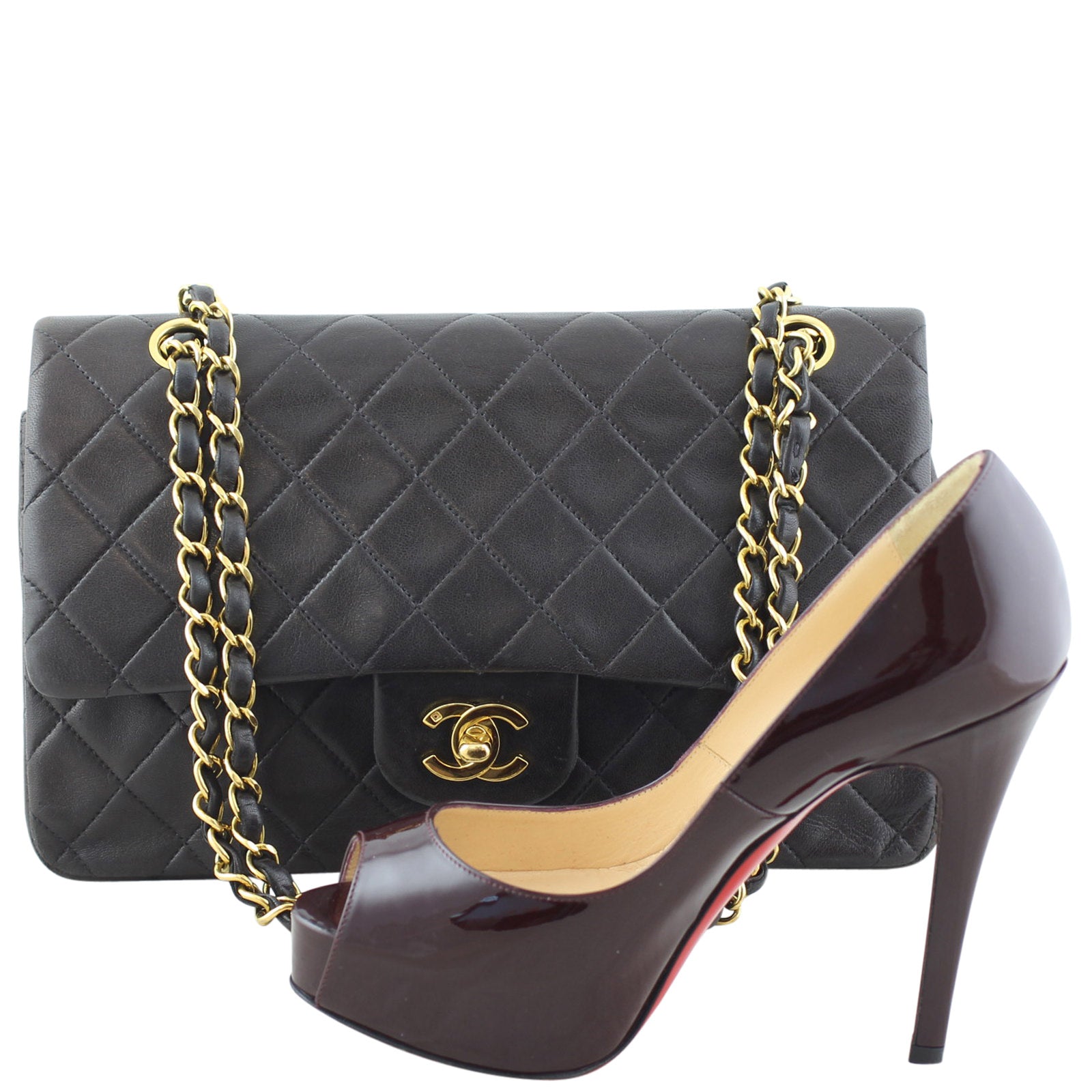 Chanel Classic Double Flap Vintage Medium Scale