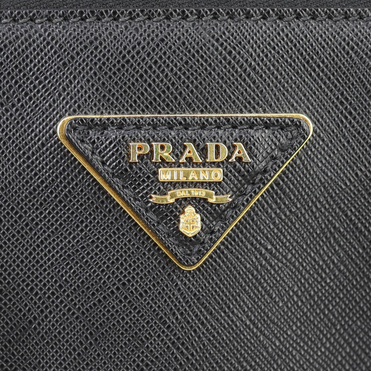 Prada Saffiano Lux Galleria Double Zip Tote Small Hardware