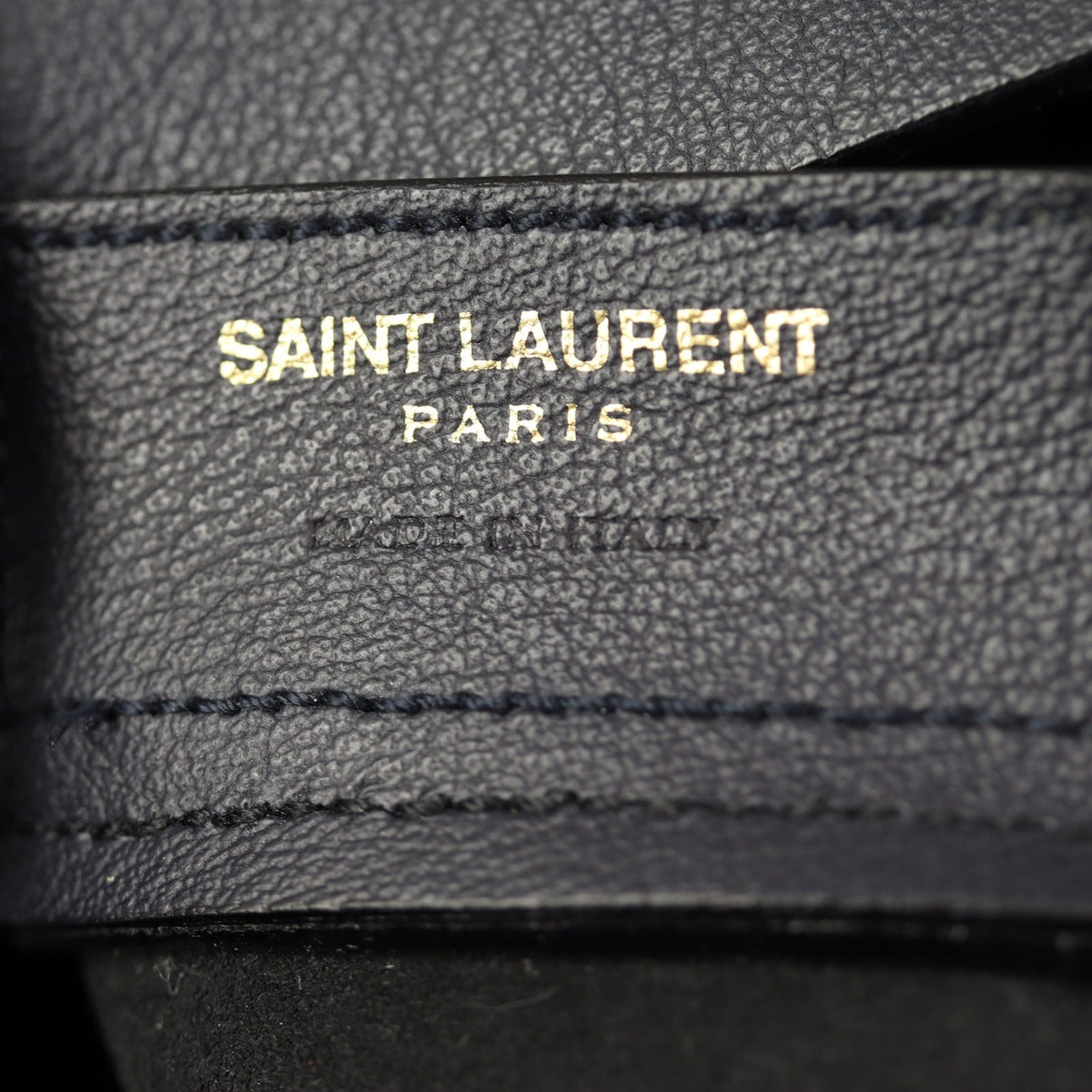 Saint Laurent Shopping Tote Interior Stamp