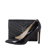 Saint Laurent Cassandre Flap Wristlet Pouch