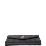 Saint Laurent Cassandre Flap Wristlet Pouch