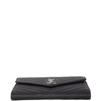 Saint Laurent Cassandre Flap Wristlet Pouch