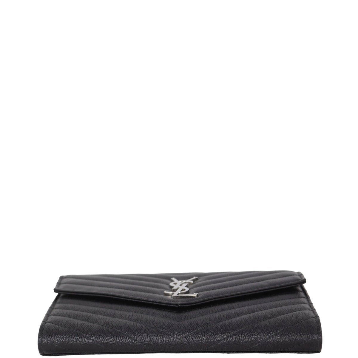 Saint Laurent Cassandre Flap Wristlet Pouch