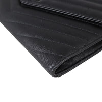 Saint Laurent Cassandre Flap Wristlet Pouch