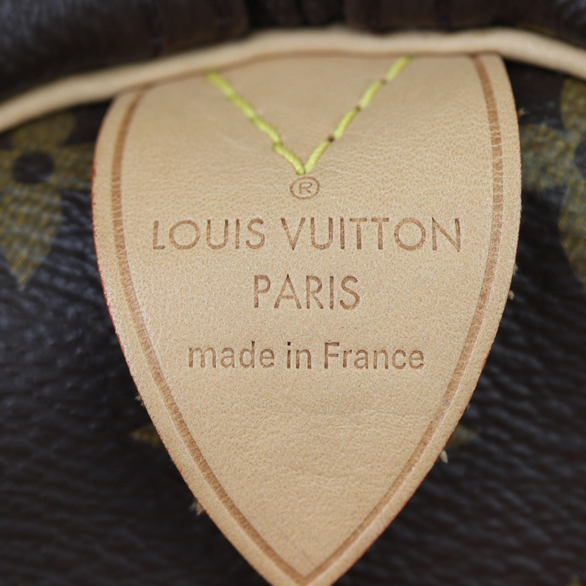 Louis Vuitton Speedy 30 Monogram Stamp