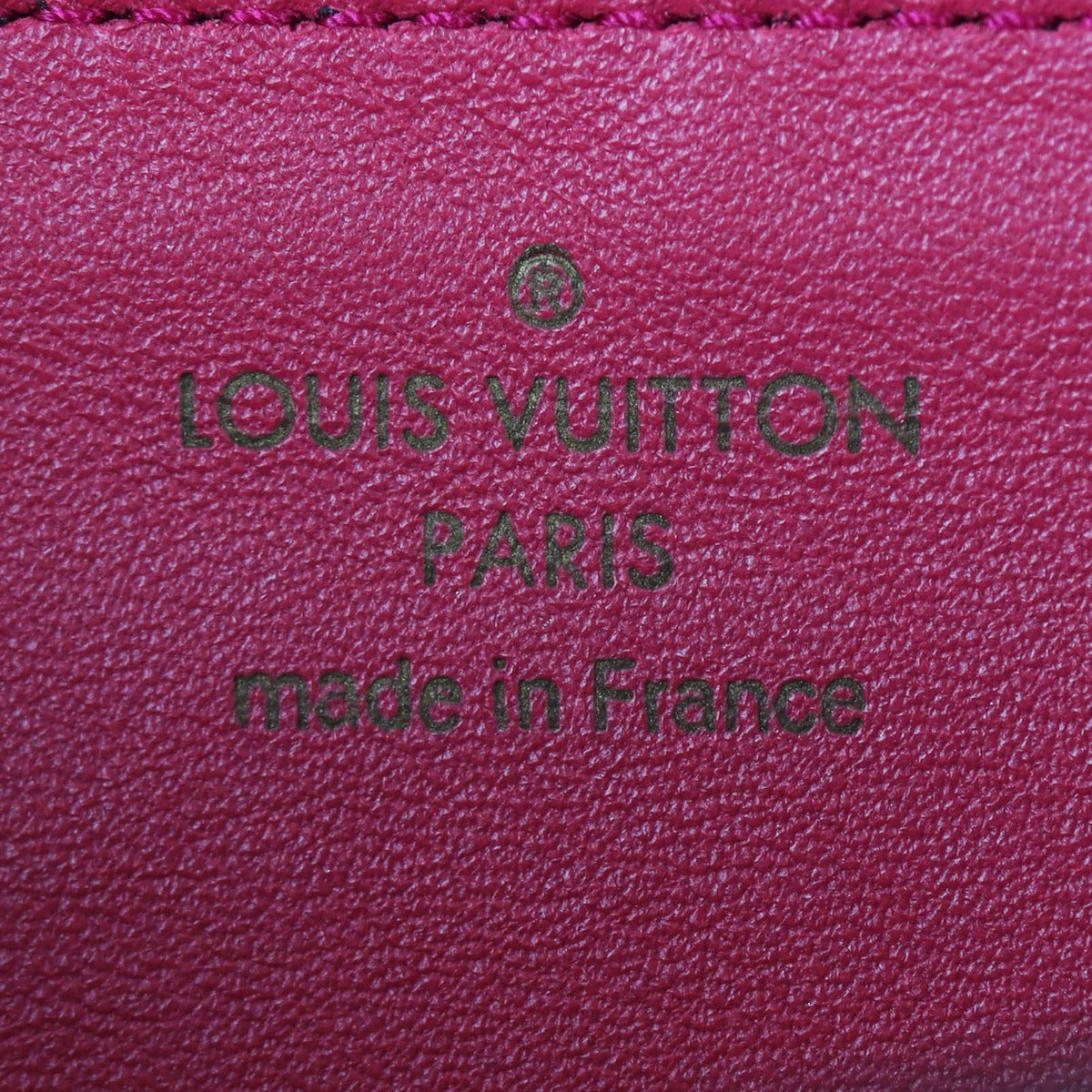 Louis Vuitton Capucines Long Wallet Interior Stamp
