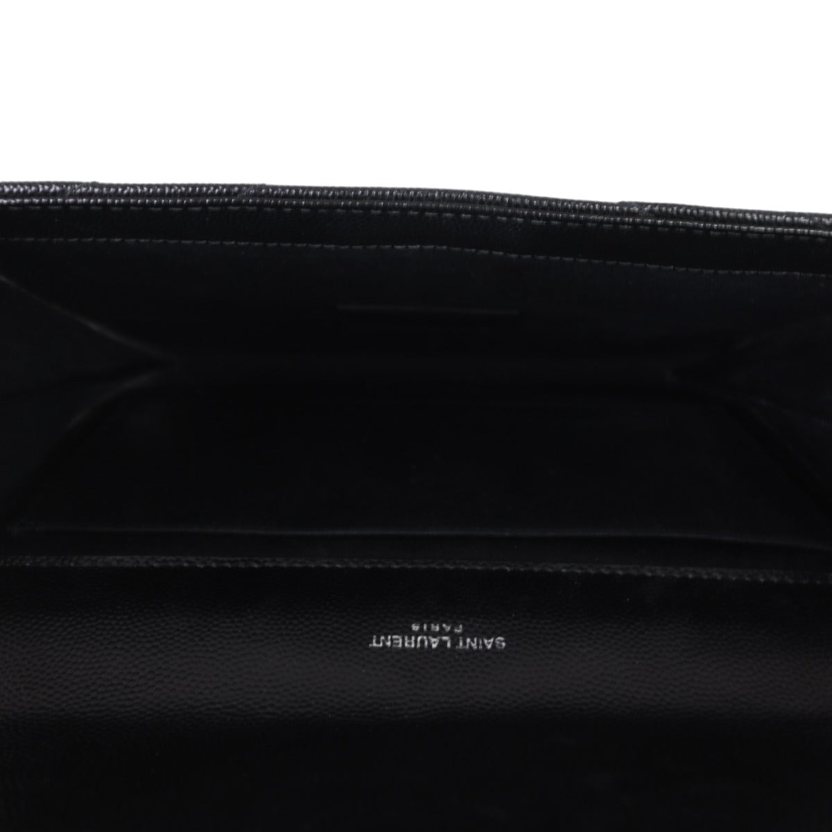Saint Laurent Cassandre Flap Wristlet Pouch