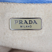 Prada Verde Cinghiale Flap Messenger Bag Interior Stamp