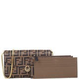 Fendi Wallet on Chain with Pouches