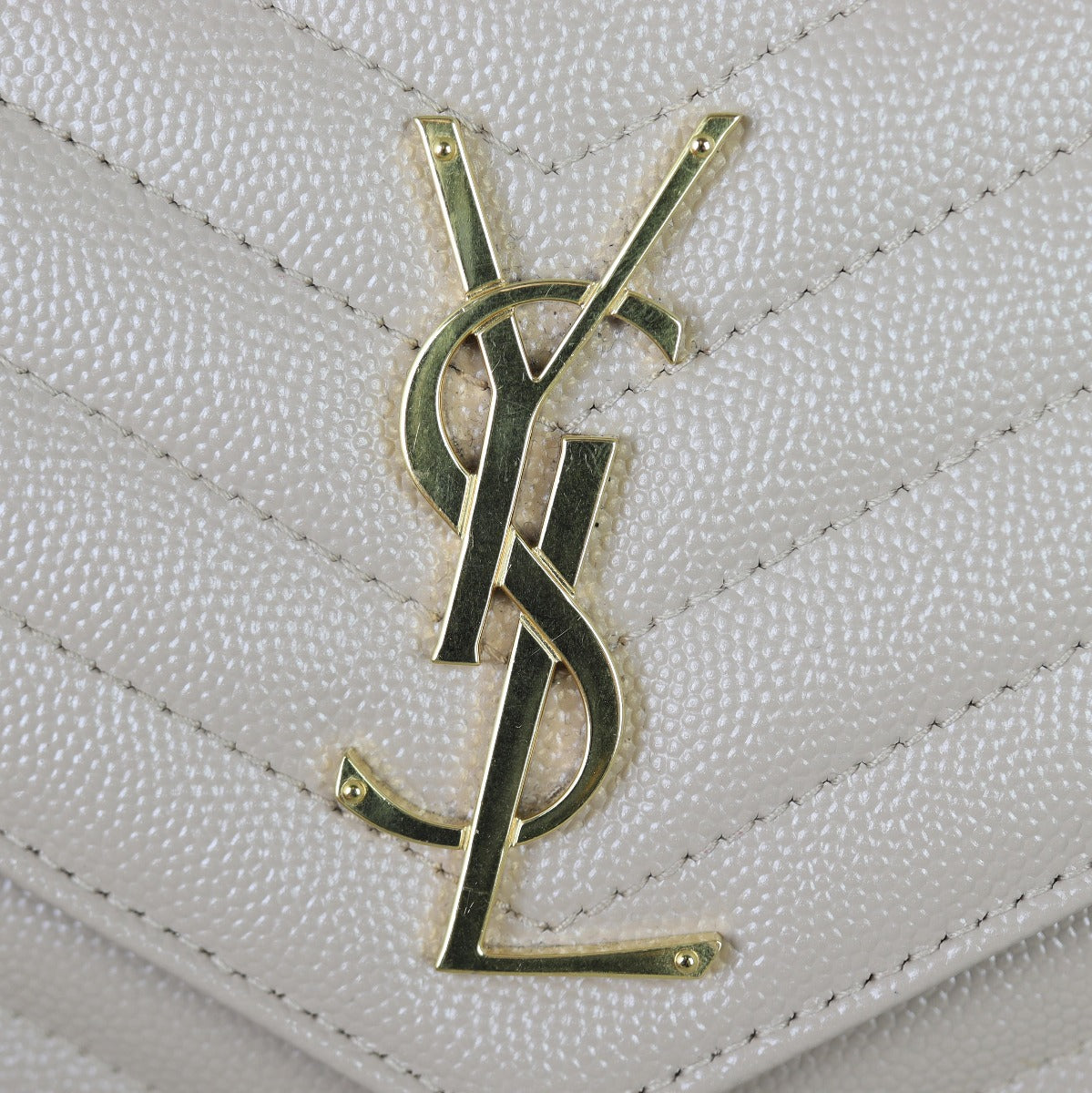 Saint Laurent Cassandre Chain Wallet Hardware
