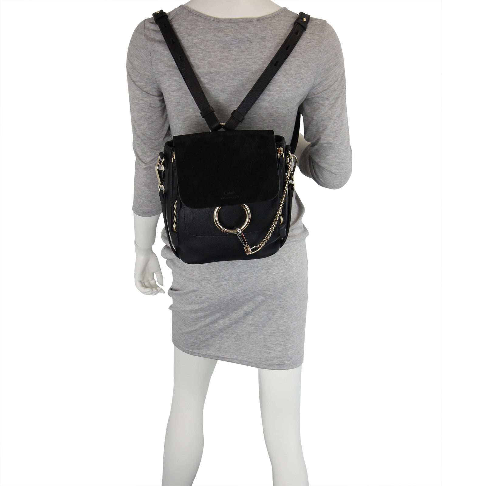 Chloé Faye Small Backpack Mannequin
