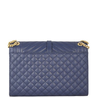 Saint Laurent Monogram Mix Matelasse Envelope Chain Bag Large