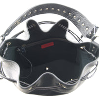 Valentino Rockstud Bucket Bag Medium Interior