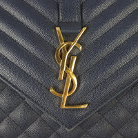 Saint Laurent Monogram Mix Matelasse Envelope Chain Bag Large