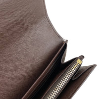 Louis Vuitton Sarah Wallet Damier Ebene Corner