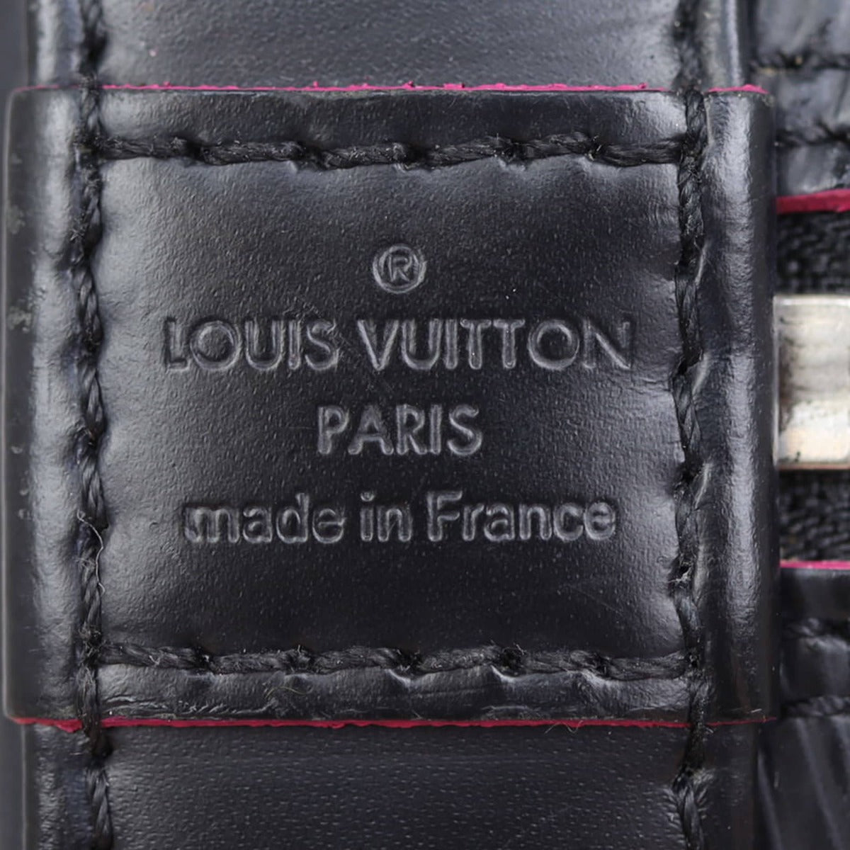 Louis Vuitton Alma BB Epi Stamp