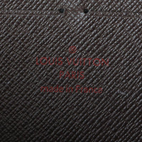 Louis Vuitton Zippy Wallet Damier Ebene Interior Stamp