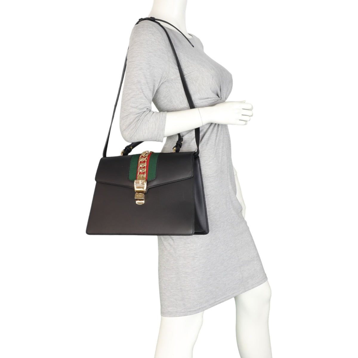 Gucci Sylvie Top Handle Medium Bag