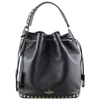 Valentino Rockstud Bucket Bag Medium Front